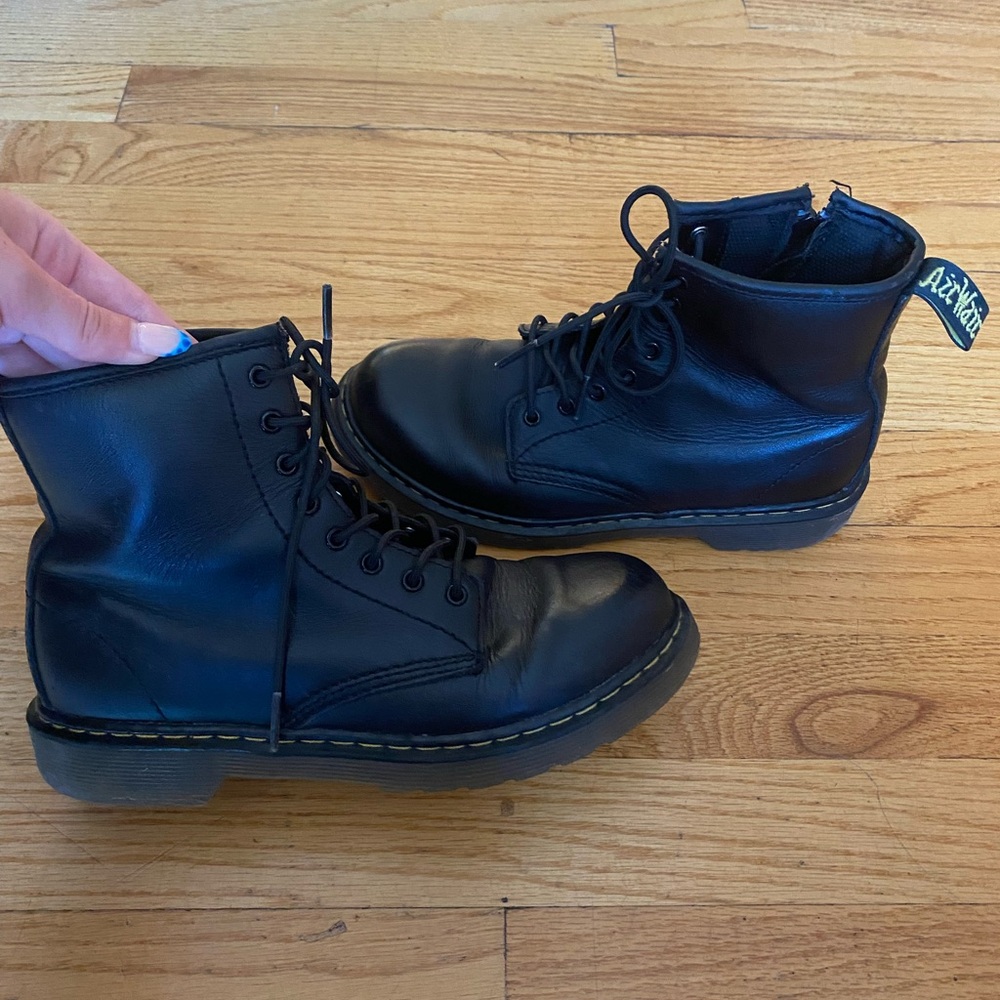 Black Dr. Martens boots
